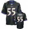 Terrell Suggs Baltimore Football Jersey - Baltimore #55 Football Jersey(Black)