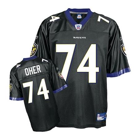 Michael Oher Baltimore Football Jersey - Baltimore #74 Football Jersey(Black)