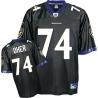 Michael Oher Baltimore Football Jersey - Baltimore #74 Football Jersey(Black)