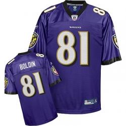 Anquan Boldin Baltimore Football Jersey - Baltimore #81 Football Jersey(Purple)