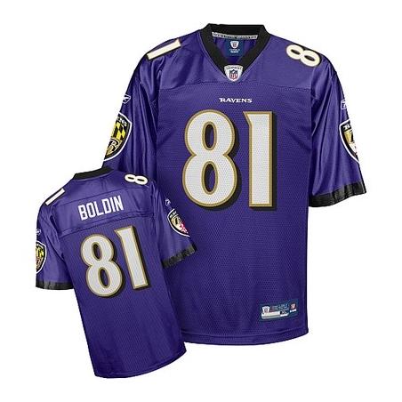 Anquan Boldin Baltimore Football Jersey - Baltimore #81 Football Jersey(Purple)