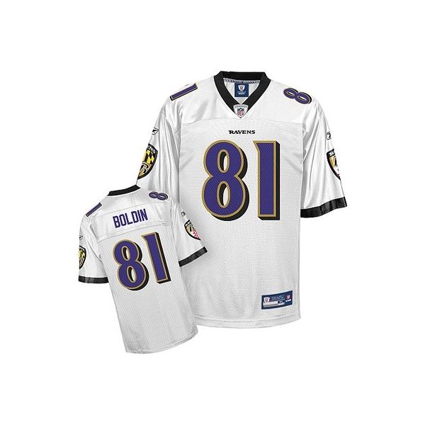 Anquan Boldin Baltimore Football Jersey - Baltimore #81 Football Jersey(White)