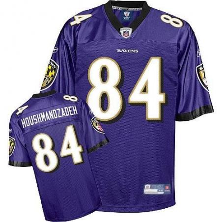 T J Houshmandzadeh Baltimore Football Jersey - Baltimore #84 Football Jersey(Purple)