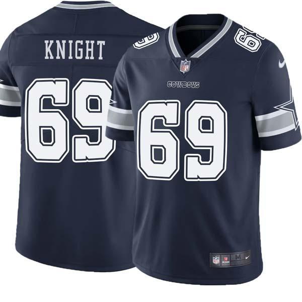 Navy Brandon Knight Cowboys #69 Stitched American Football Jersey Custom Sewn-on Patches Mens Womens Youth