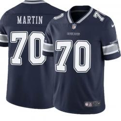 Navy Zack Martin Cowboys #70 Stitched American Football Jersey Custom Sewn-on Patches Mens Womens Youth