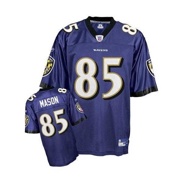 Derrick Mason Baltimore Football Jersey - Baltimore #85 Football Jersey(Purple)