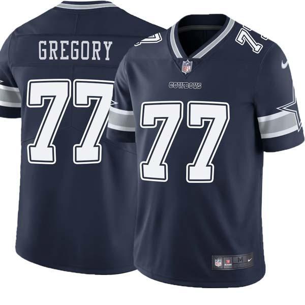 Navy Bill Gregory Cowboys #77 Stitched American Football Jersey Custom Sewn-on Patches Mens Womens Youth