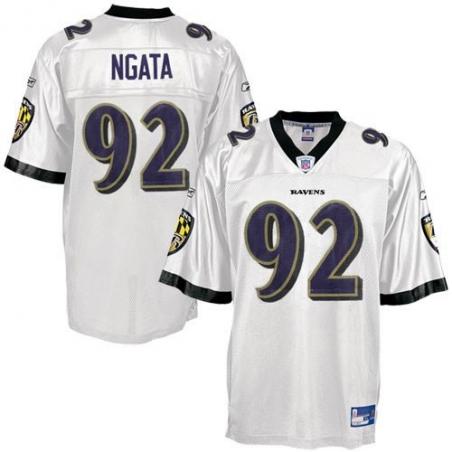 Haloti Ngata Baltimore Football Jersey - Baltimore #92 Football Jersey(White)