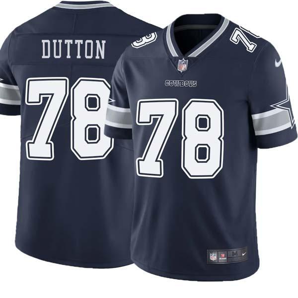 Navy John Dutton Cowboys #78 Stitched American Football Jersey Custom Sewn-on Patches Mens Womens Youth