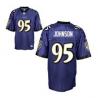 Jarret Johnson Baltimore Football Jersey - Baltimore #95 Football Jersey(Purple)