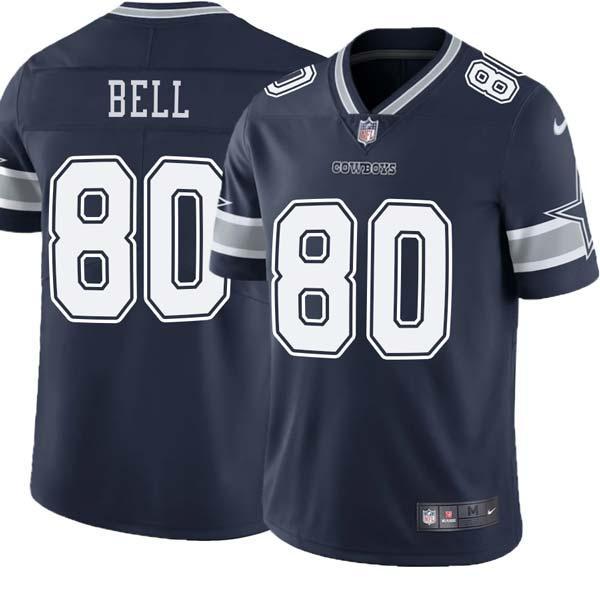 Navy Blake Bell Cowboys #80 Stitched American Football Jersey Custom Sewn-on Patches Mens Womens Youth