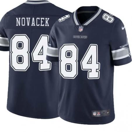 Navy Jay Novacek Cowboys #84 Stitched American Football Jersey Custom Sewn-on Patches Mens Womens Youth