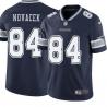 Navy Jay Novacek Cowboys #84 Stitched American Football Jersey Custom Sewn-on Patches Mens Womens Youth