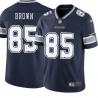 Navy Noah Brown Cowboys #85 Stitched American Football Jersey Custom Sewn-on Patches Mens Womens Youth