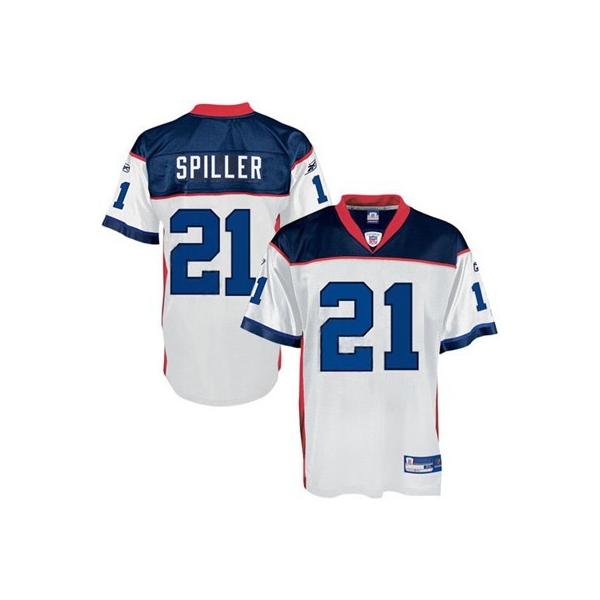 C J Spiller Buffalo Football Jersey - Buffalo #21 Football Jersey(White)