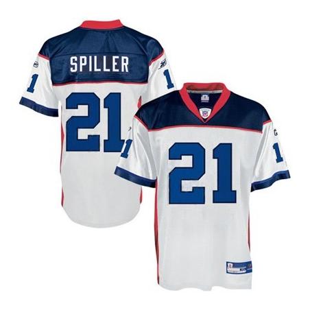 C J Spiller Buffalo Football Jersey - Buffalo #21 Football Jersey(White)