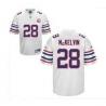 Leodis McKelvin Buffalo Football Jersey - Buffalo #28 Football Jersey(Full White AFL 50th)