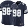 Navy Greg Ellis Cowboys #98 Stitched American Football Jersey Custom Sewn-on Patches Mens Womens Youth