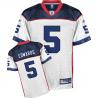 Trent Edwards Buffalo Football Jersey - Buffalo #5 Football Jersey(White)