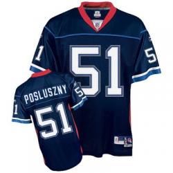 Paul Posluszny Buffalo Football Jersey - Buffalo #51 Football Jersey(Navy)