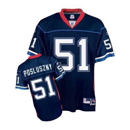 Paul Posluszny Buffalo Football Jersey - Buffalo #51 Football Jersey(Navy)