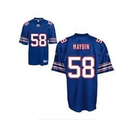 Aaron Maybin Buffalo Football Jersey - Buffalo #58 Football Jersey(Light Blue)