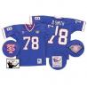 Bruce Smith Buffalo Football Jersey - Buffalo #78 Football Jersey(Blue Throwback)