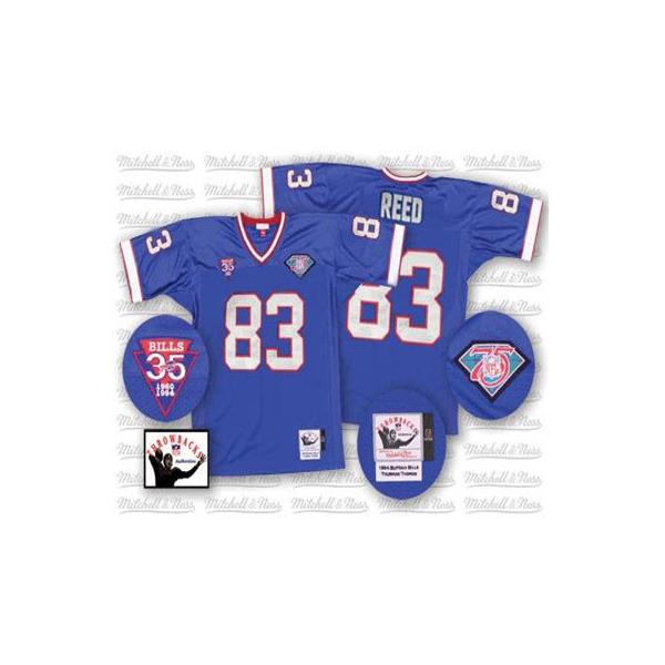 Andre Reed Buffalo Football Jersey - Buffalo #83 Football Jersey(Blue Throwback)