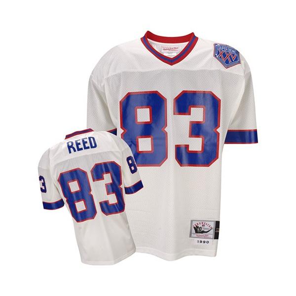 Andre Reed Buffalo Football Jersey - Buffalo #83 Football Jersey(White Throwback)