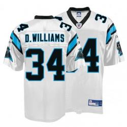 Deangelo Williams Carolina Football Jersey - Carolina #34 Football Jersey(White)