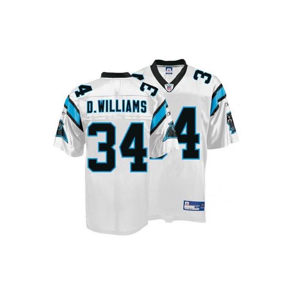 Deangelo Williams Carolina Football Jersey - Carolina #34 Football Jersey(White)