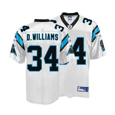 Deangelo Williams Carolina Football Jersey - Carolina #34 Football Jersey(White)