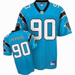 Julius Peppers Carolina Football Jersey - Carolina #90 Football Jersey(Blue)