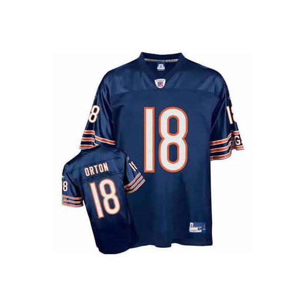 Kyle Orton Chicago Football Jersey - Chicago #18 Football Jersey(Navy)