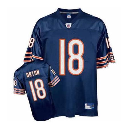 Kyle Orton Chicago Football Jersey - Chicago #18 Football Jersey(Navy)