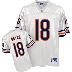 Kyle Orton Chicago Football Jersey - Chicago #18 Football Jersey(White)