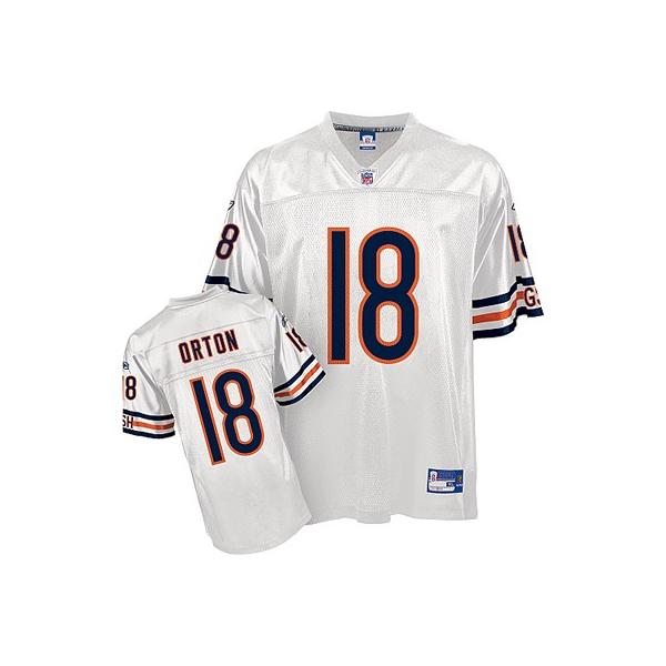 Kyle Orton Chicago Football Jersey - Chicago #18 Football Jersey(White)