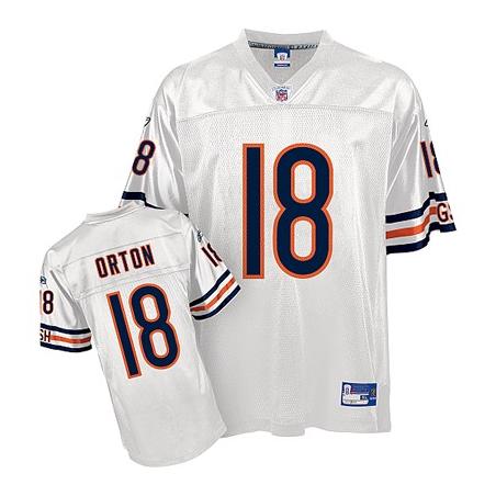 Kyle Orton Chicago Football Jersey - Chicago #18 Football Jersey(White)