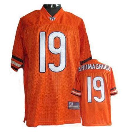 Devin Aromashodu Chicago Football Jersey - Chicago #19 Football Jersey(Orange)