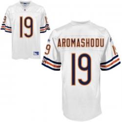 Devin Aromashodu Chicago Football Jersey - Chicago #19 Football Jersey(White)