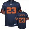 Devin Hester Chicago Football Jersey - Chicago #23 Football Jersey(Navy Orange number)