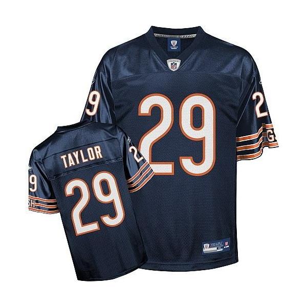 Chester Taylor Chicago Football Jersey - Chicago #29 Football Jersey(Navy)