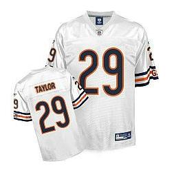 Chester Taylor Chicago Football Jersey - Chicago #29 Football Jersey(White)