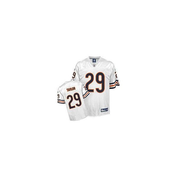 Chester Taylor Chicago Football Jersey - Chicago #29 Football Jersey(White)