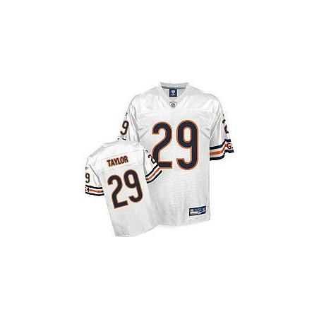 Chester Taylor Chicago Football Jersey - Chicago #29 Football Jersey(White)