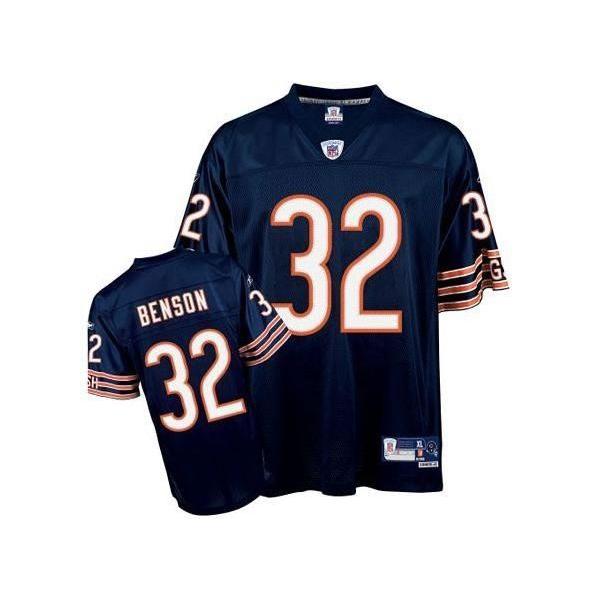 Cedric Benson Chicago Football Jersey - Chicago #32 Football Jersey(Navy)