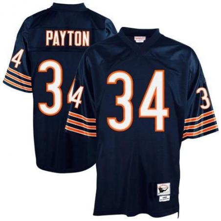 Walter Payton Chicago Football Jersey - Chicago #34 Football Jersey(Navy)