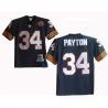 Walter Payton Chicago Football Jersey - Chicago #34 Football Jersey(Navy Throwback with Bear Patch)