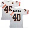 Gale Sayers Chicago Football Jersey - Chicago #40 Football Jersey(Throwback White With Bear patch)