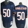 Mike Singletary Chicago Football Jersey - Chicago #50 Football Jersey(Navy Throwback)